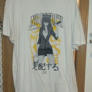 White Point Blank " No Mercy " Anime Girl Tshirt - XXL